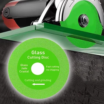 100x20mm Stiklo Pjaustymo Diskas Deimantinis Marmuro pjauti Keraminių Plytelių Jade Kristalų Poliravimo Pjovimo Peilis-Ultra Plonas Šlifavimo Gabalas