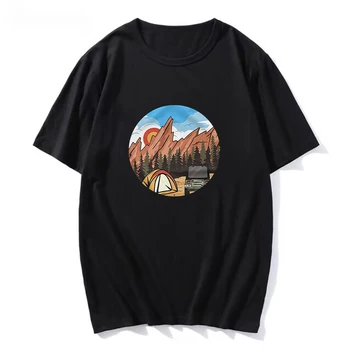 2023 vyriški T-shirt, Derliaus Spausdinti Animaciją Gatvės Kultūros Piko Juoda Viršuje Atsitiktinis Mados Medvilnės marškinėliai Vasaros T-shirt