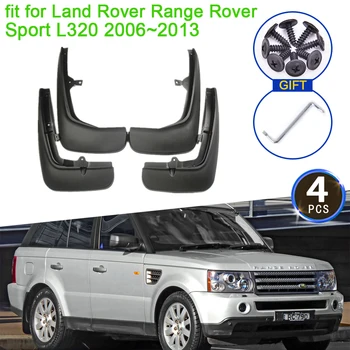 4x For Land Rover Range Rover Sport L320 2006 m. 2007 m. 2008 M. 2009 M. 2010 M. 2011 M. 2012 m. 2013 m Purvasargių Blyksnius Purvo Atvartais Guard Splash Sparnus