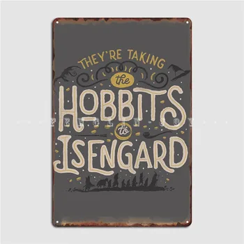Atsižvelgiant Į Hobbits Plakatas Metalo Apnašas Klubas Pub Garažas Sukurti Garažas Apdailos Skardos Pasirašyti Plakatai