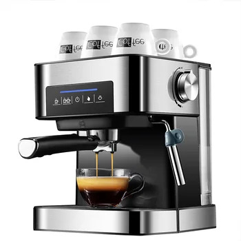 Aukštos Kokybės Programuojami Espreso Kavos Aparatas Komercinės Kavinė Expreso Kavos Virimo Aparatas Automatinis Garo Garliava