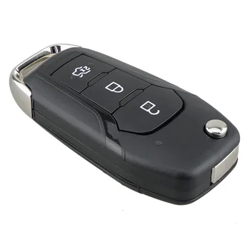 Automobilio Smart Remote Key 3 Mygtuką 433MHz 49Chip Tinka Ford KA+ Modeo Glaxy S-Max 2014 2015 2016 DS7T-15K601-B