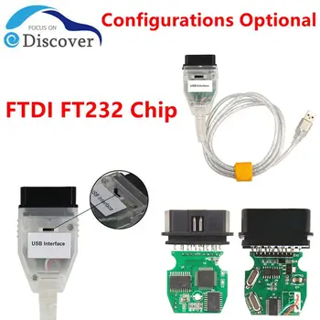 BMW INPAK+Can K+DCAN FT232RL BMW USB Sąsaja Diagnostikos Įrankis Chip Skaitytuvas