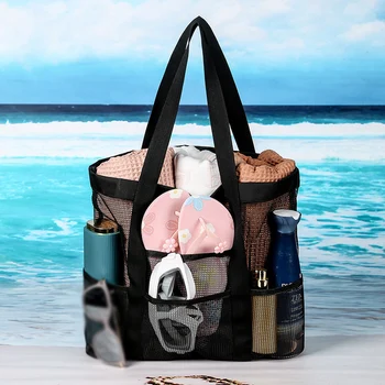 borsa da bagno per donna borsa a tracolla grande borsa a rete portatile da spiaggia börse da viaggio confezione da bagno