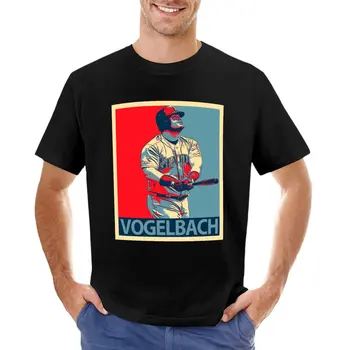 Daniel Vogelbach T-Shirt Trumpas, t-marškinėliai, greitas džiovinimas, marškiniai, juokingi marškinėliai mielas viršūnes mens paprasto t shirts
