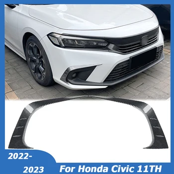 Honda Civic 11 Gen 2022 2023 Priekiniai Rūko Žibintas Splitter Canards Rėmo Dangtis Apdaila Lipdukas Kūno Kit Prorection Automobilių Reikmenys