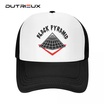 Juodosios Piramidės Beisbolo Kepurė Vyrams, Moterims Snapback Sunkvežimio vairuotojas Hat Reguliuojamas Unisex Žvejybos Akių Kepurės