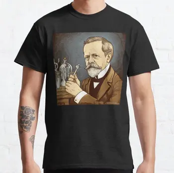 Louis Pasteur 2023 nauja Mada, T-marškinėliai, sporto, laisvalaikio Trumpas rankovėmis tee