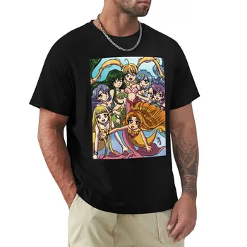 Mermaid Melody T-Shirt, derliaus drabužiai berniukams t shirts, prakaito marškiniai plius dydis viršūnes vyriški medvilniniai marškinėliai