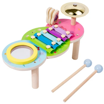 Naujas Atvykimo Karšto Pardavimo Vaikai Medinis Žaislas Kūdikiui Daugiafunkcio Centro Vaikų Muzikos Instrumentų Švietimo Žaidimai