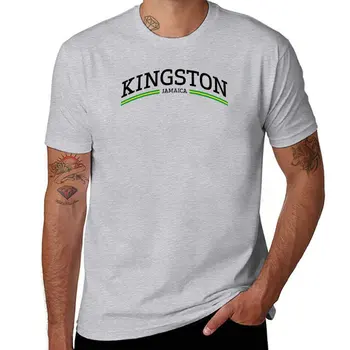 Naujas Kingston Jamaica Marškinėliai individualų t shirts, negabaritinių marškinėliai tees treniruotės marškinėliai vyrams