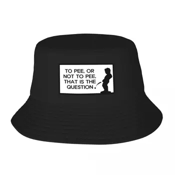 Naujas Tualetą ar Ne Į TUALETĄ Kibiro Kepurę mielas vasaros skrybėlės Vyrų Kepurę Prabanga Moterų