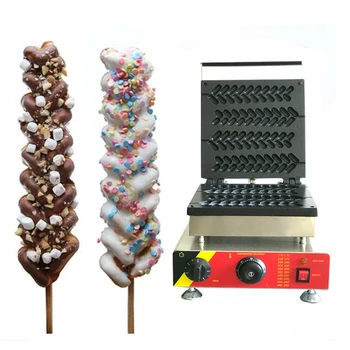 pramonės Prekybos stick maker įranga / lolli stick waffl gamintojas / ice cream stick maker