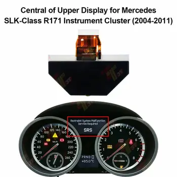Prietaisų skydelio LCD Ekranas Mercedes SLK-Klasės R171 SLK280 SLK300 SLK350 SLK55 Gabaritas Grupių Pikselių Remontas 2005-2011 m.