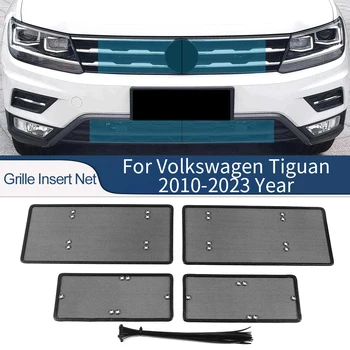 Volkswagen Tiguan 2010-2023 Automobilių Reikmenys Priekinės Grotelės Įterpti Net Anti-insect Šiukšlių Įrodymas, Vidinis Padengti Apsauginiu Tinkleliu