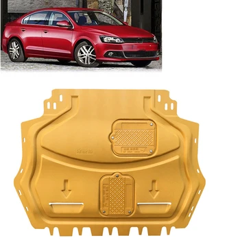 Volkswagen VW Jetta 2011-2018 Pagal Variklio apsaugos departamentas Splash Shield Aukso Mudflap Mudapron Mudguard Purvo Sparno Plokštelės Dangtelį